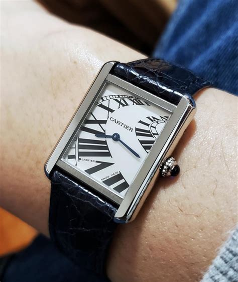 cartier tank solo piano|cartier tank solo watch for sale.